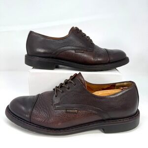 Mephisto Men's Melchior Dark Brown Leather Dress Shoe Size 10 France Oxford
